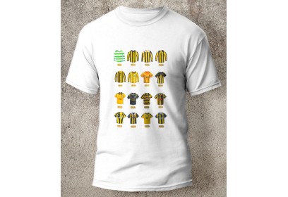 East Fife FC Retro Art Football Shirts T-Shirt